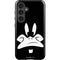Looney Tunes Daffy Duck Plain Black and White Galaxy S24 Plus Impact Case